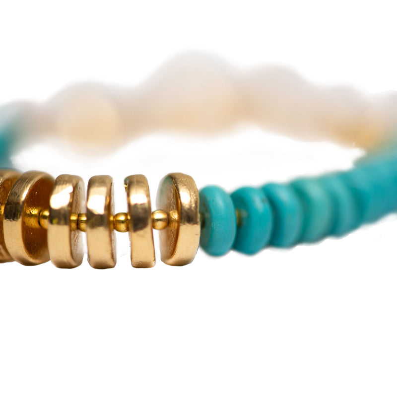 Lanai Polished Turquoise Bracelet