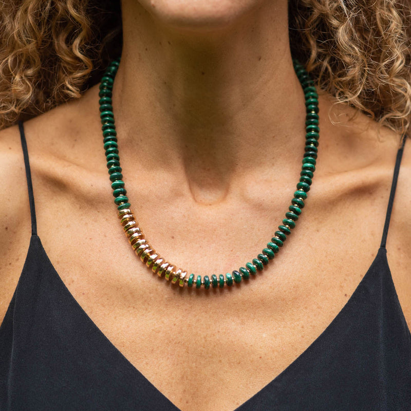 Lanai Malachite Necklace